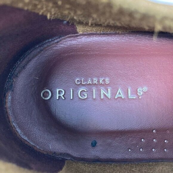 Clarks Originals Desert Trek Chukka Boots Brown 12 - Picture 8 of 8